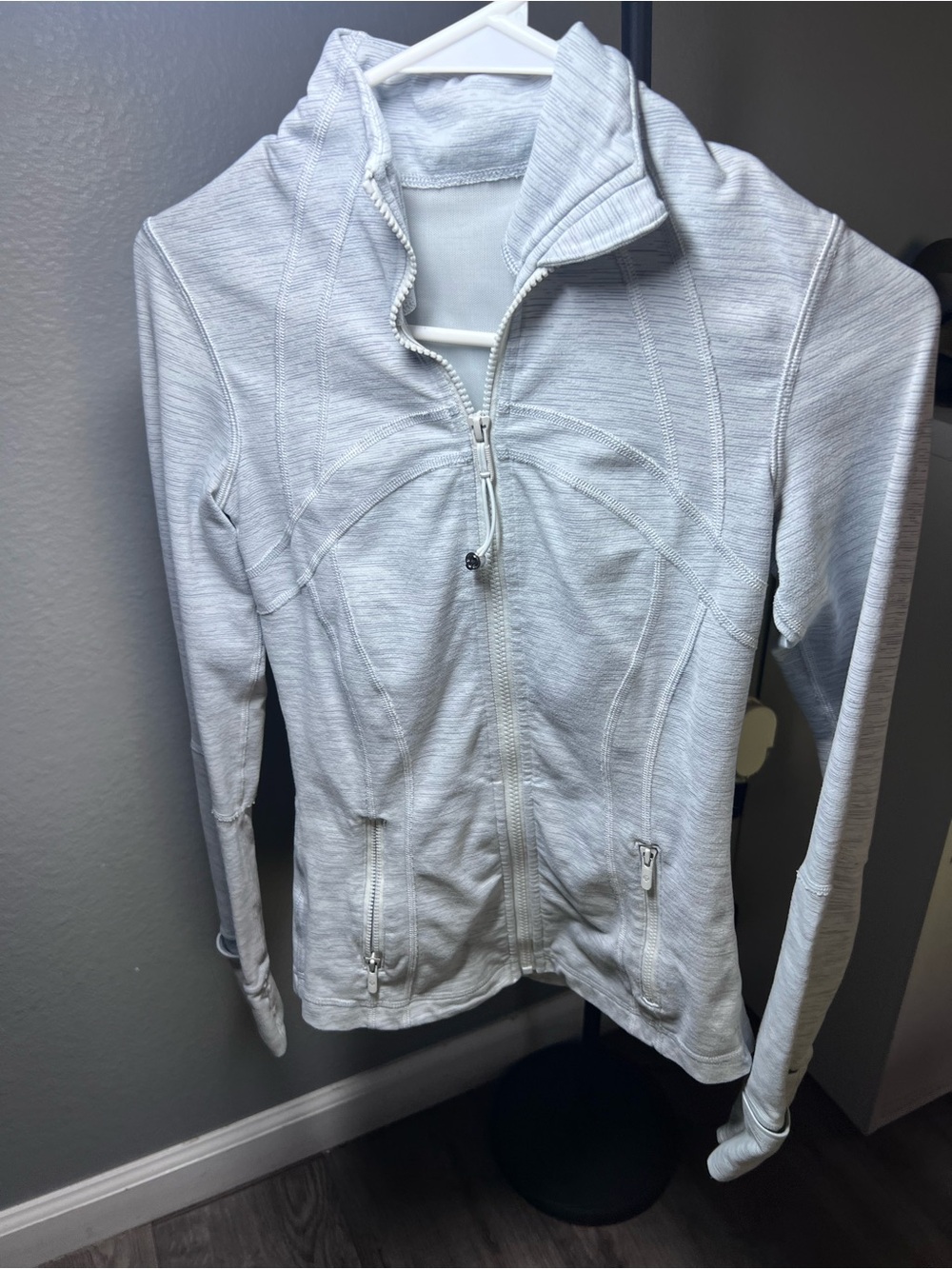 Lululemon Define Jacket Grey Full Zip Athletic Size 4